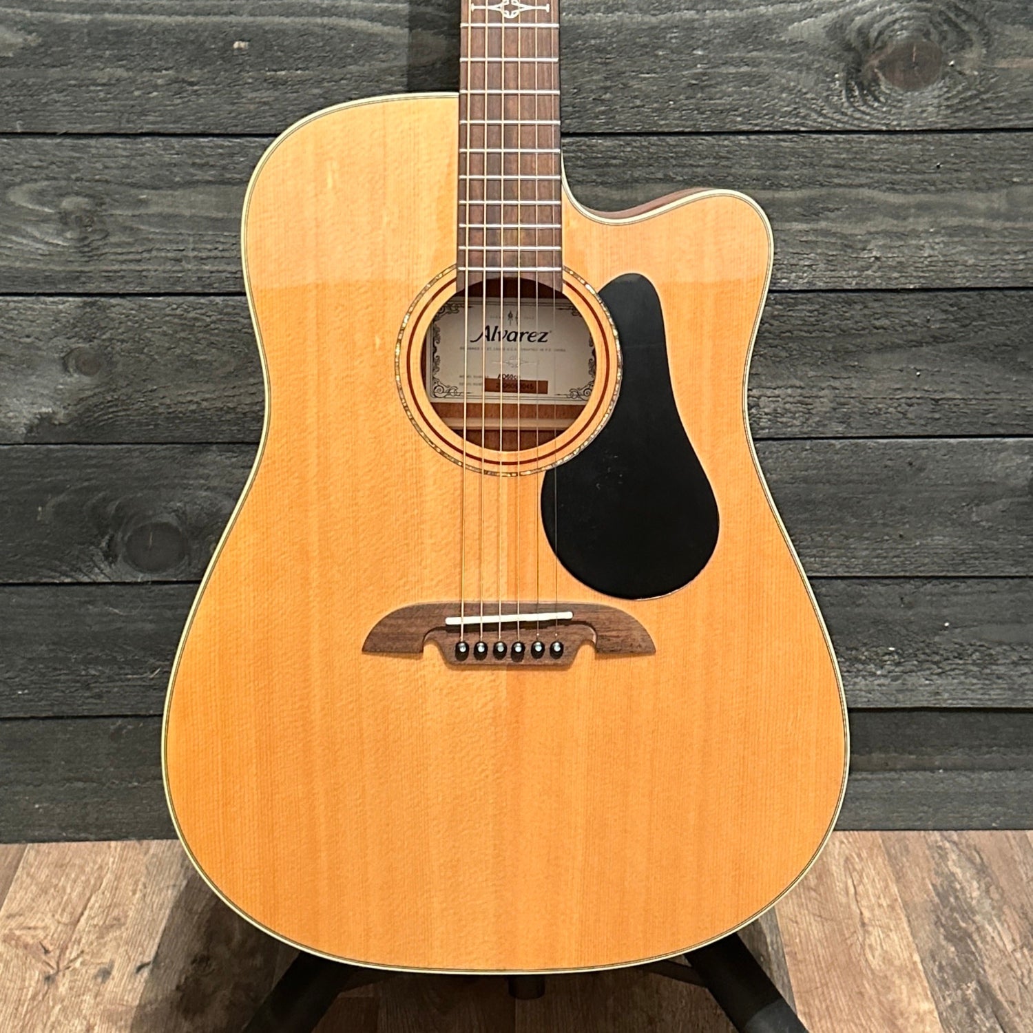 Alvarez AD30CE Dreadnought Acoustic Electric Cutaway Guitar - Natural