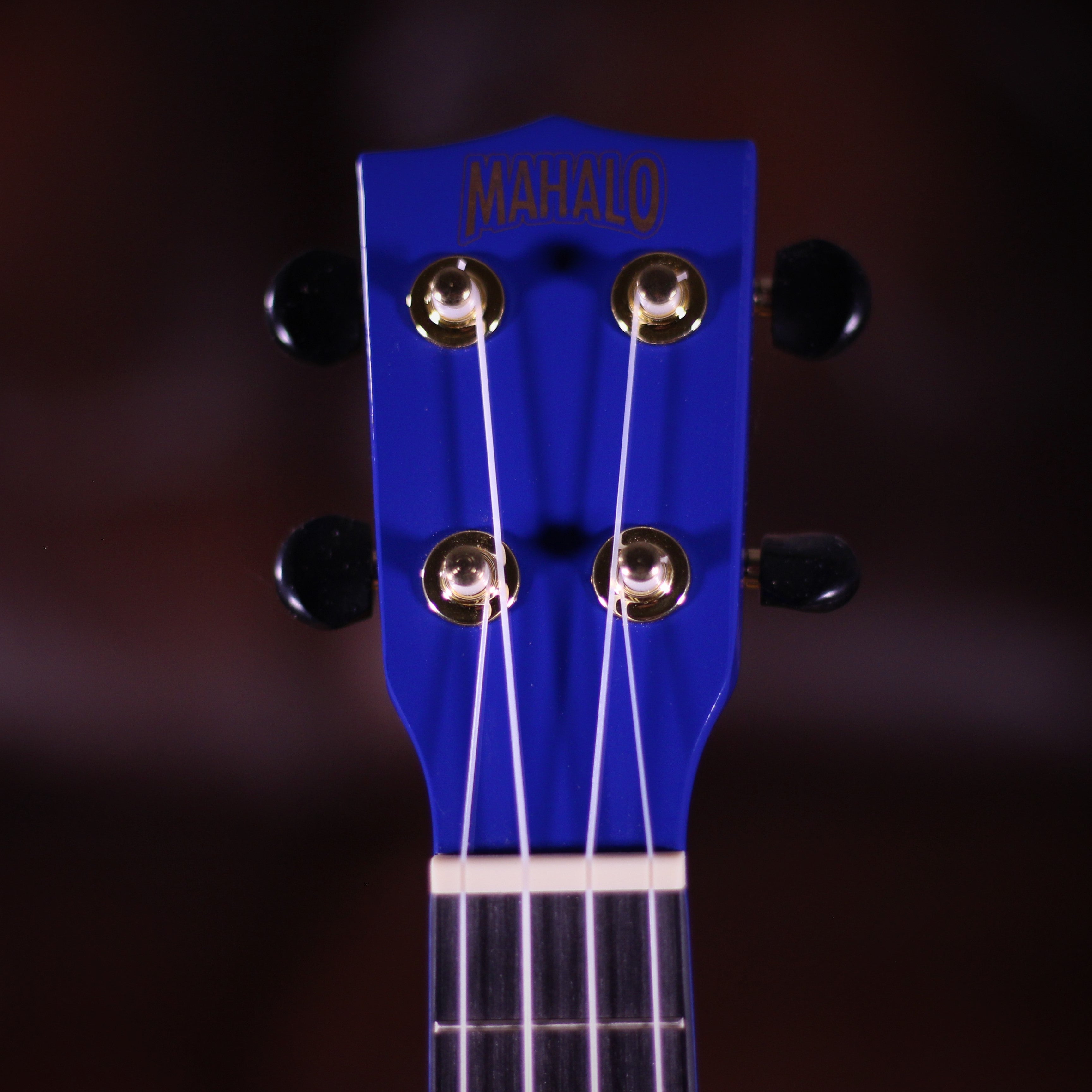 Mahalo MR1BU Soprano Ukulele headstock