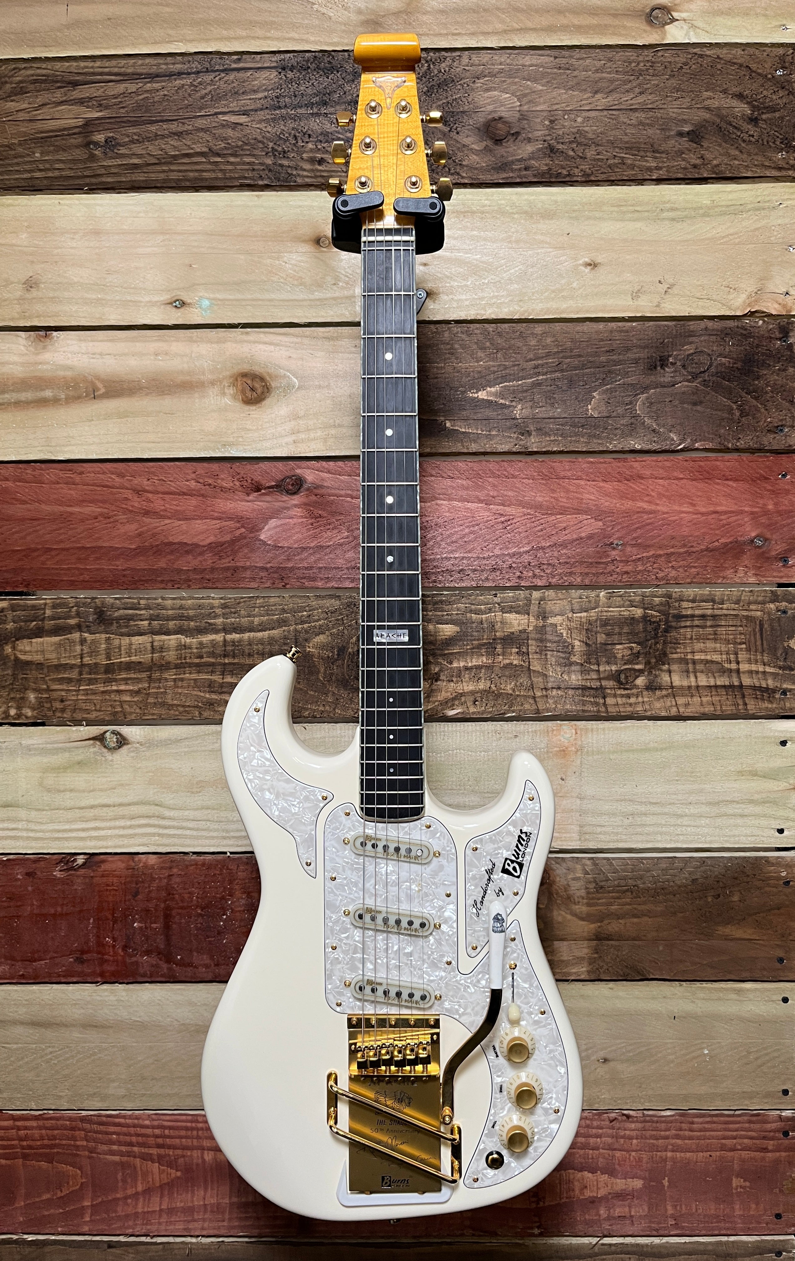 Burns 'Apache' 50th Anniversary Limited Edition in White 2008 Number 423 of 500