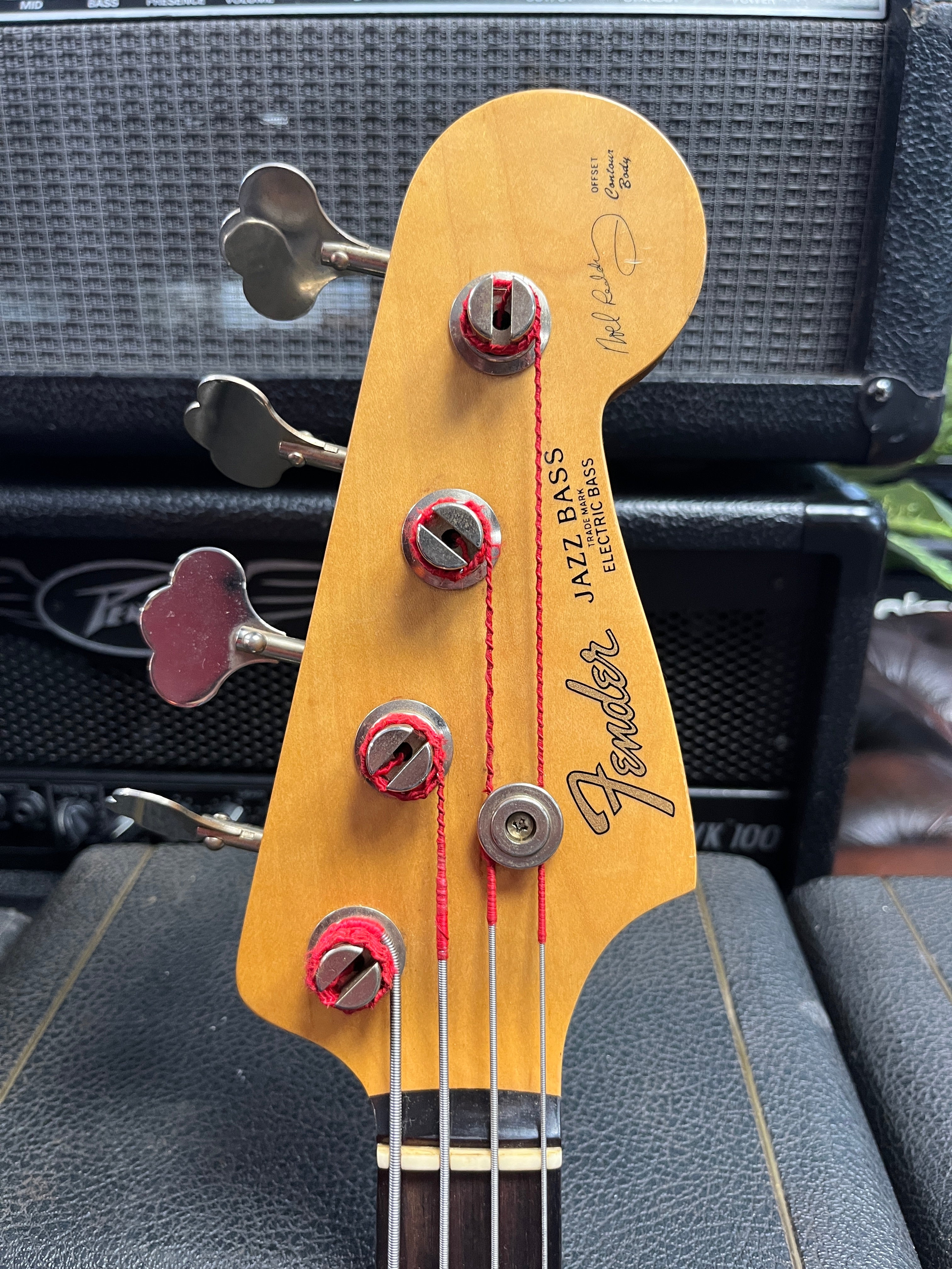 1997 Fender Noel Redding Signature Jazz Bass Sunburst