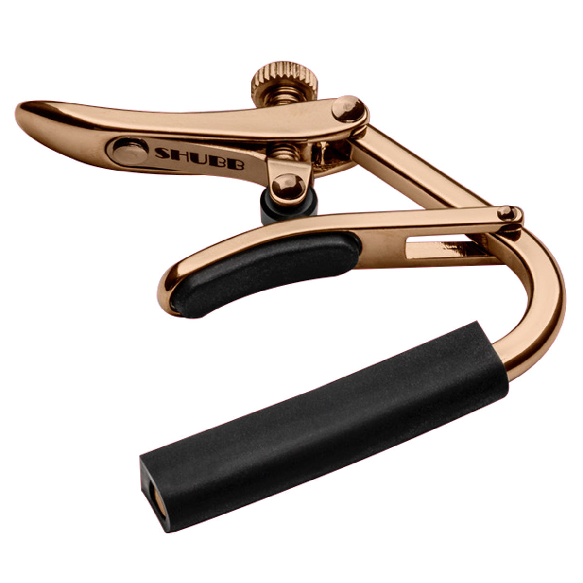 Shubb Rose Gold 'Capo Royale' Steel String Guitar Capo