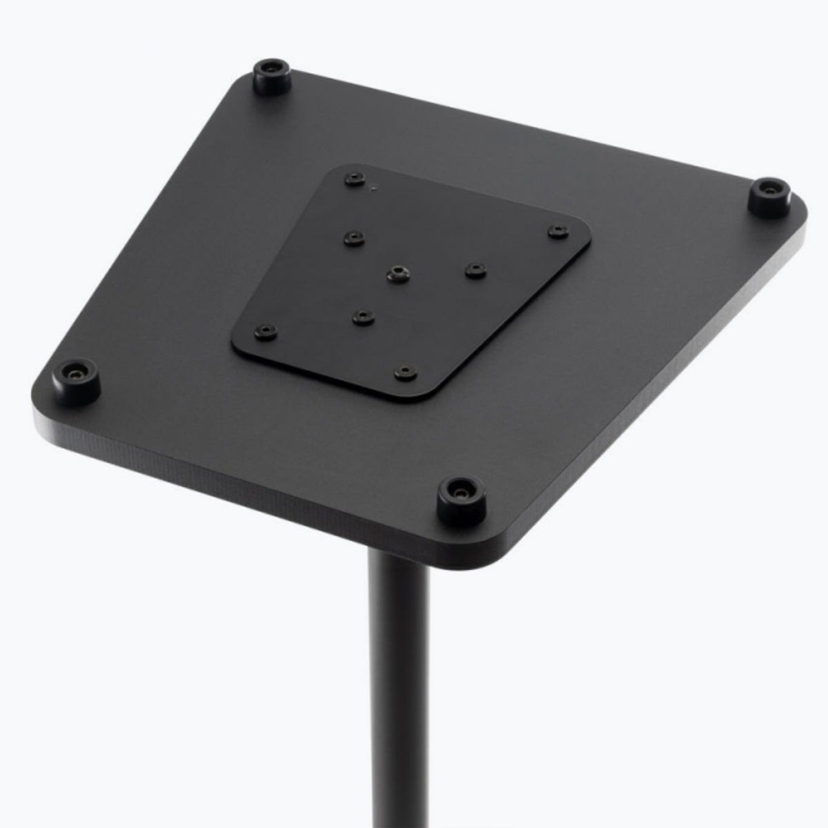 On-Stage Wood Monitor Stands ~ Pair ~ Black