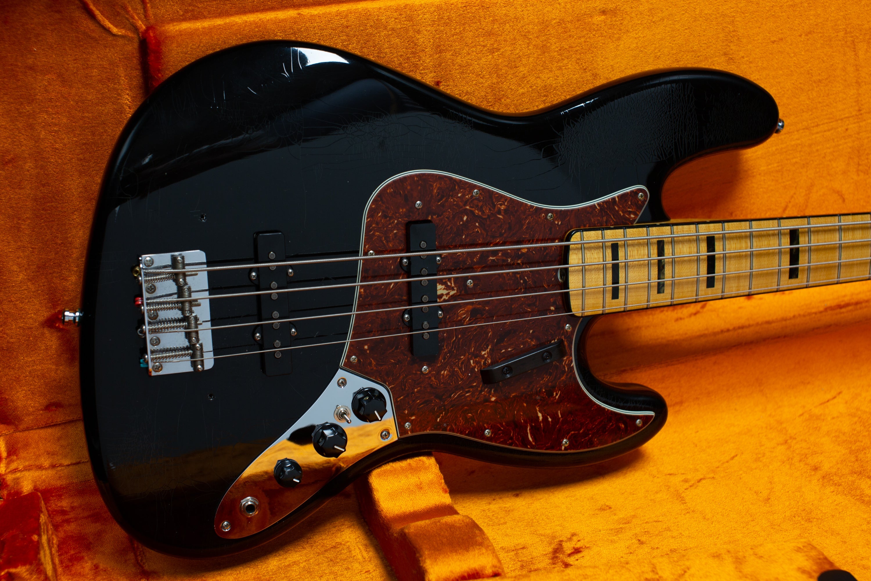 Fender Custom Shop 70 Jazz Bass Closet Classic Black 2012 (Second-Hand)