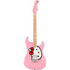 Fender Hello Kitty Stratocaster The Whole Kit and Caboodle Fuzz Pedal, Pink Gig bag, Strap Etc.