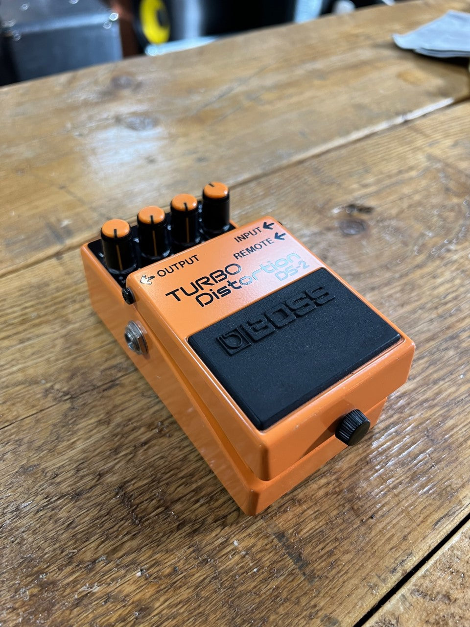 Boss DS-2 Turbo Distortion (Silver Label) 1987 - 1989 - Orange