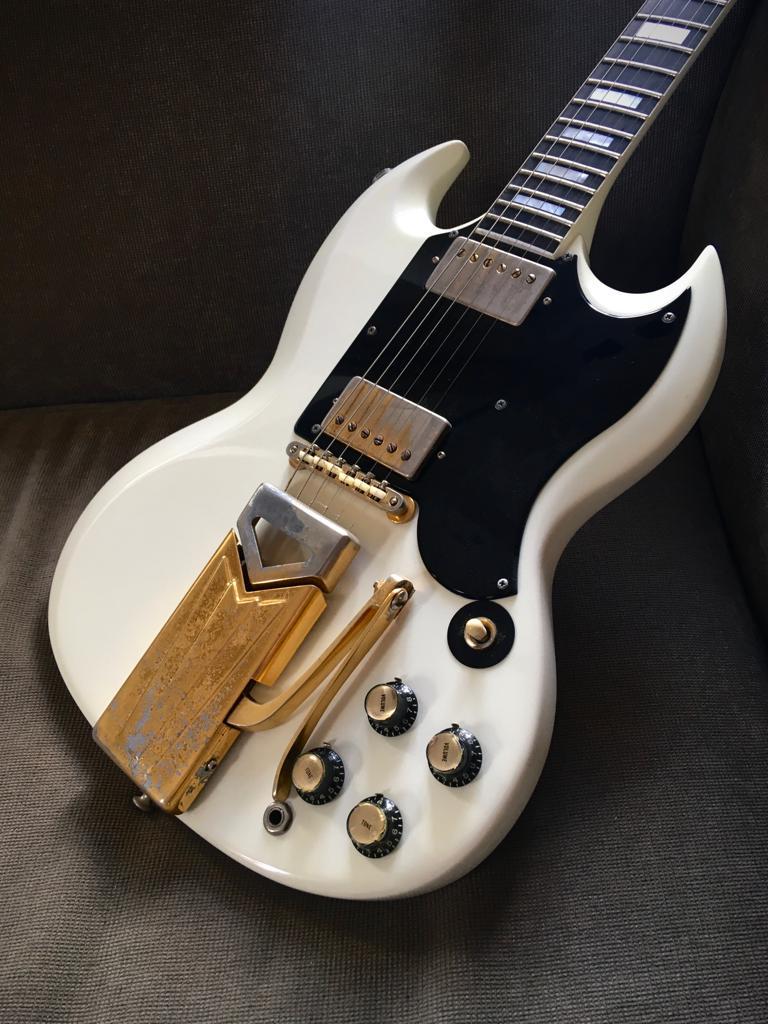 Gibson Les Paul SG EX LES PAUL & MARY FORD 1961 - White