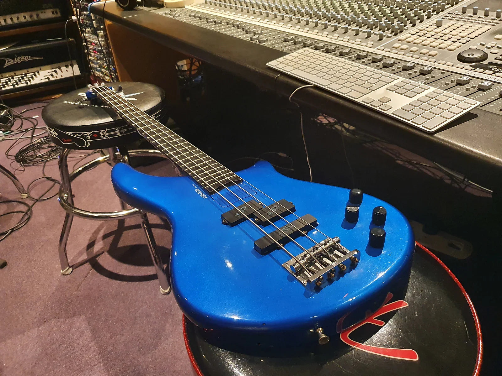 ESP Horizon Bass Custom Shop 4-String Electric Blue Metallic Japanese MIJ Japan PJ Precision Bass Guitar