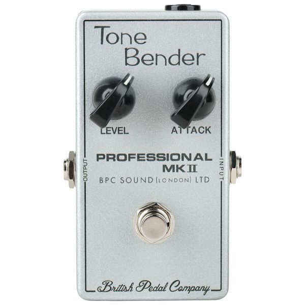 British Pedal Company Compact Series Professional MKII OC81D Tone Bender Silver Hammer