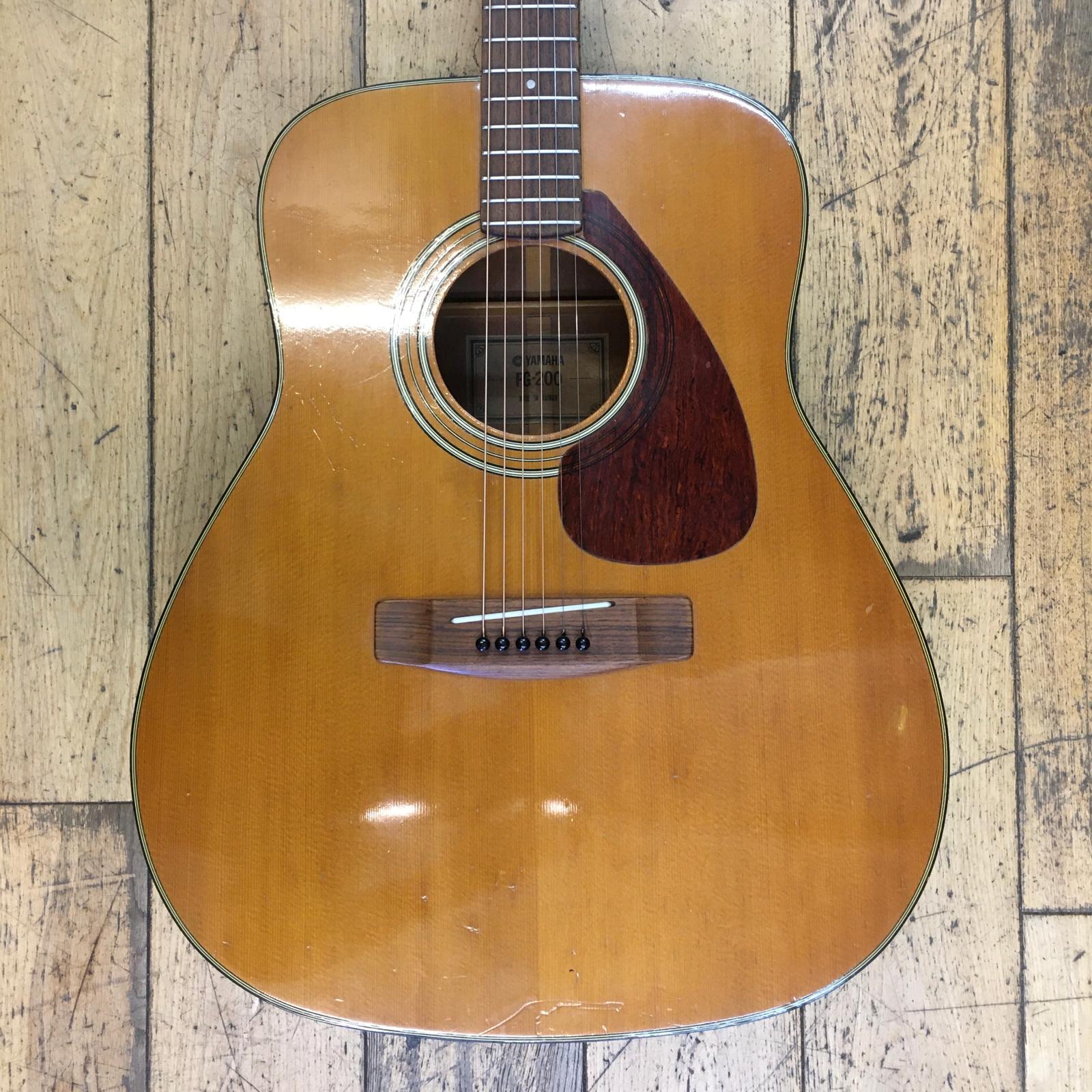 70s Yamaha FG200 Acoustic Guitar Pre Owned