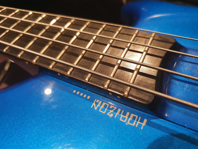 ESP Horizon Bass Custom Shop 4-String Electric Blue Metallic Japanese MIJ Japan PJ Precision Bass Guitar