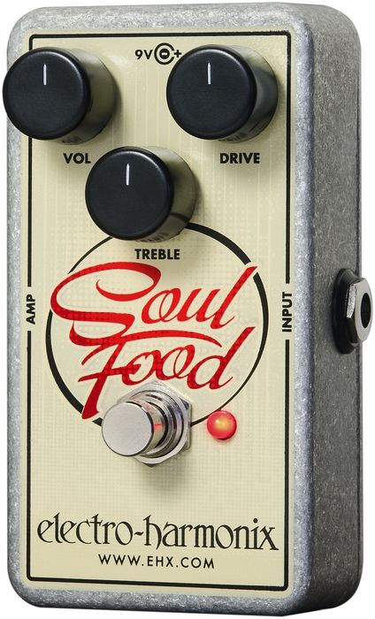 Electro Harmonix Soul Food Overdrive Pedal - The Guitar Store - The Home Of Tone