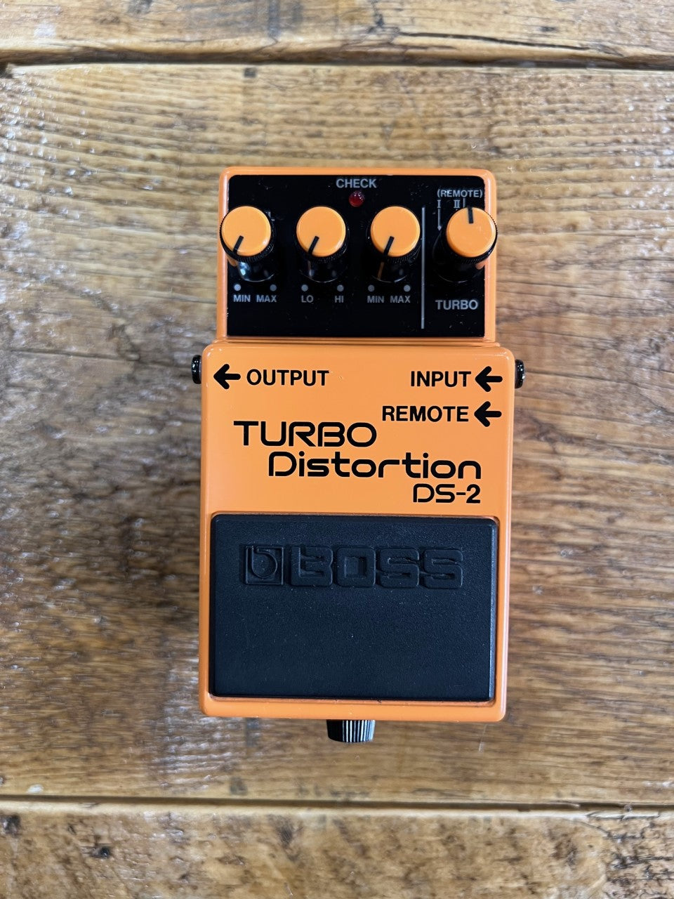 Boss DS-2 Turbo Distortion (Silver Label) 1987 - 1989 - Orange