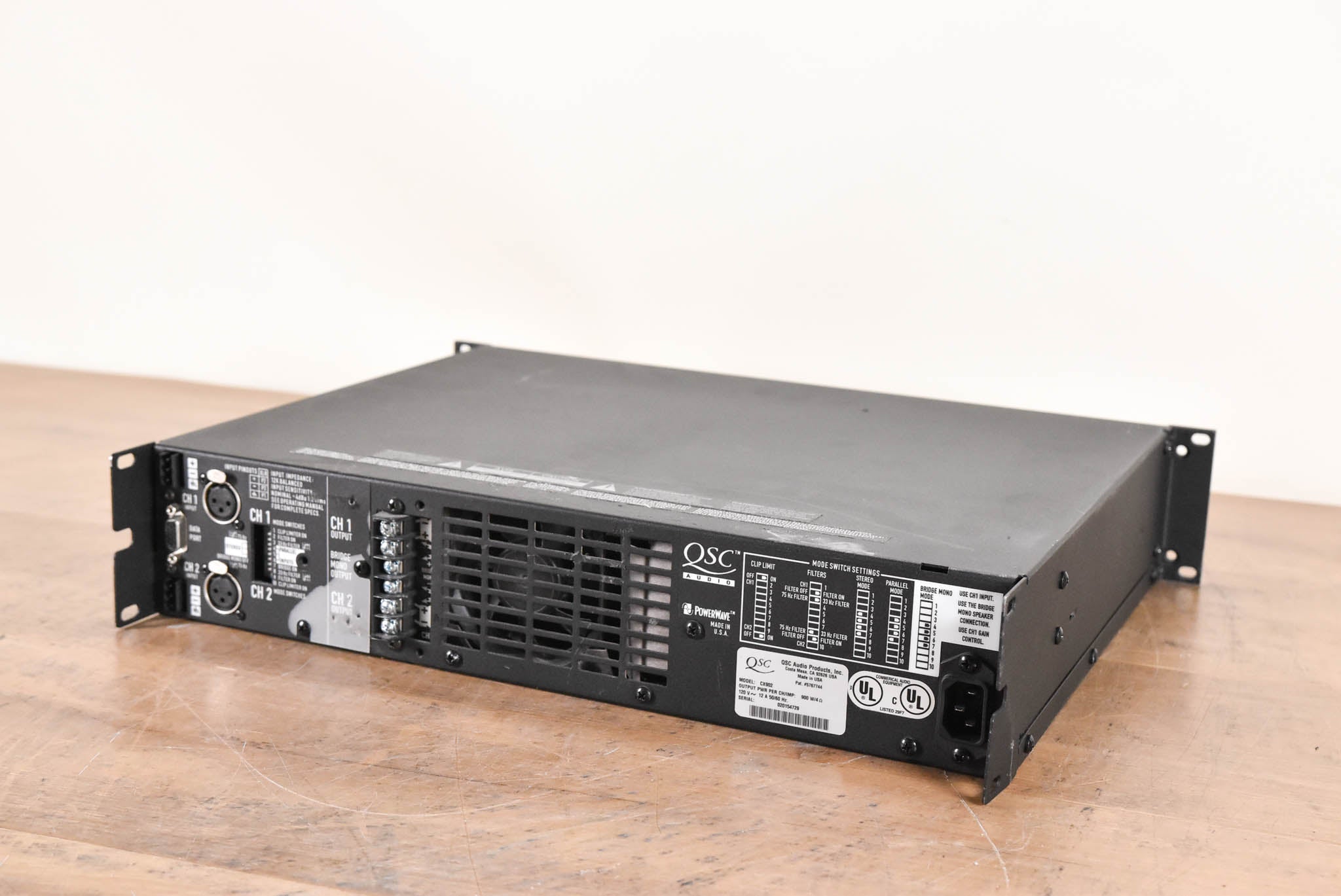 QSC CX902 2Channel Power Amplifier