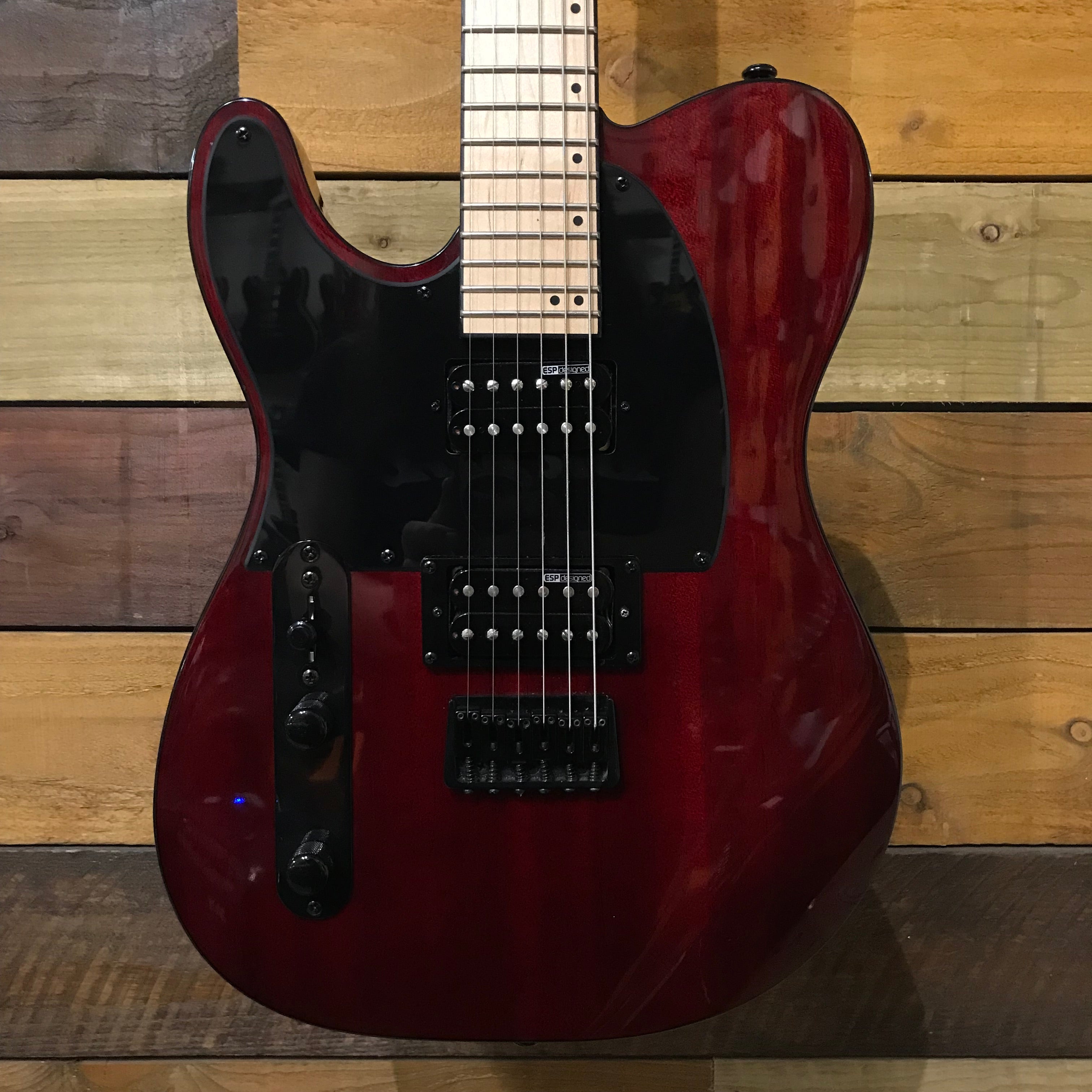 ESP LTD TE-200 LH 2017 See Thru Black Cherry