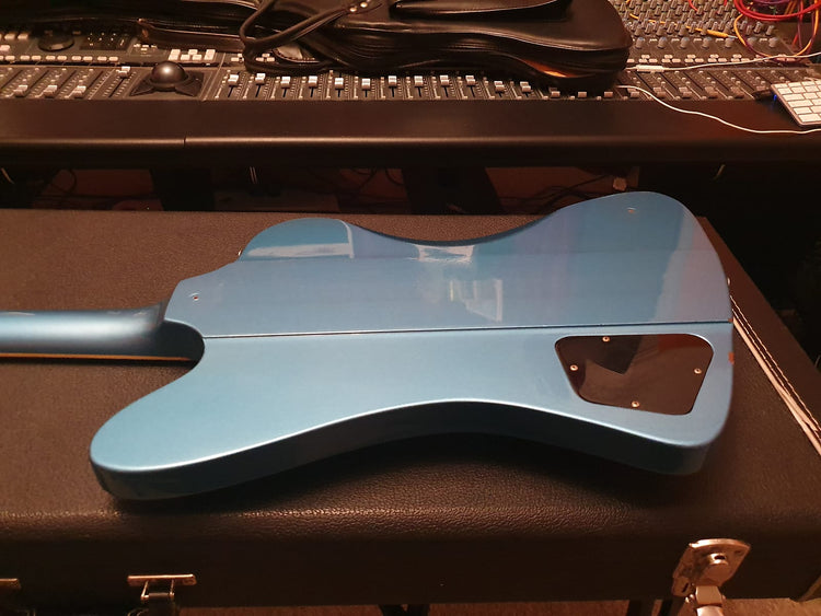 ESP Custom Shop Firebird Phoenix Gibson Lawsuit Pelham Blue Vintage 80's Electric Guitar