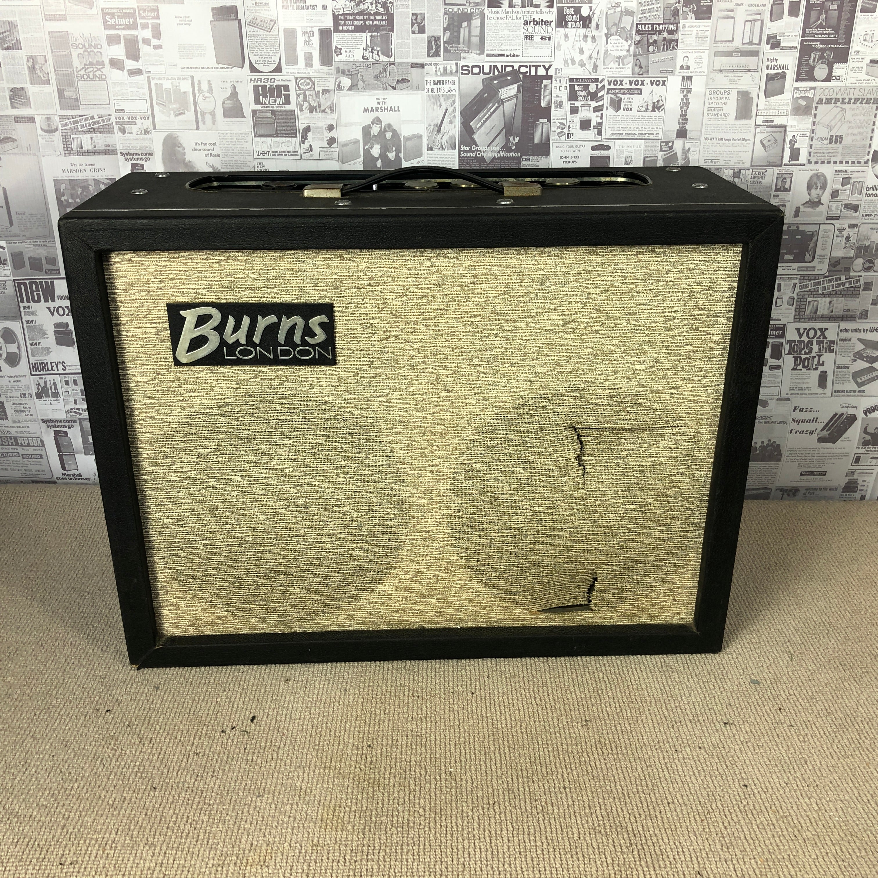 Burns Sonic 20 Combo 1964 Black