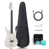 Enya Nova Go Inpsire Electric Smart Guitar with Built-in Amp & Effects - White