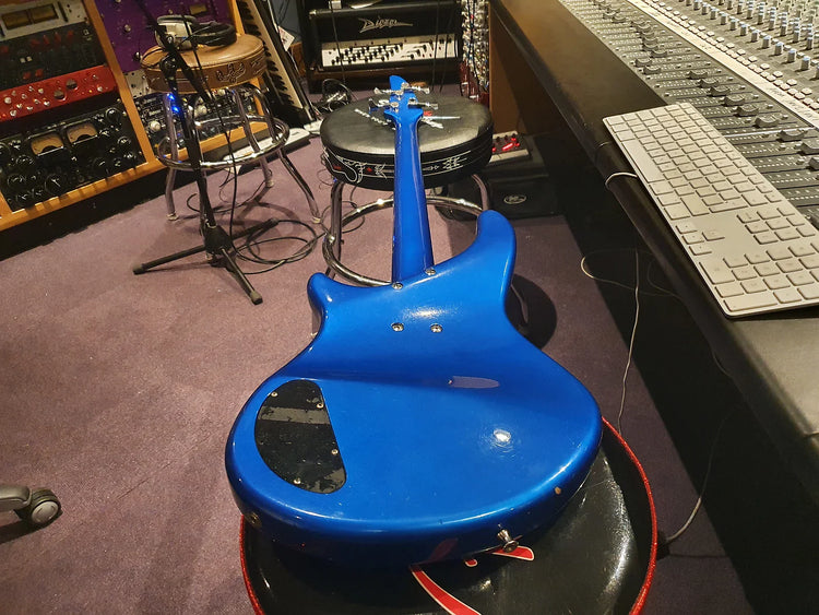 ESP Horizon Bass Custom Shop 4-String Electric Blue Metallic Japanese MIJ Japan PJ Precision Bass Guitar