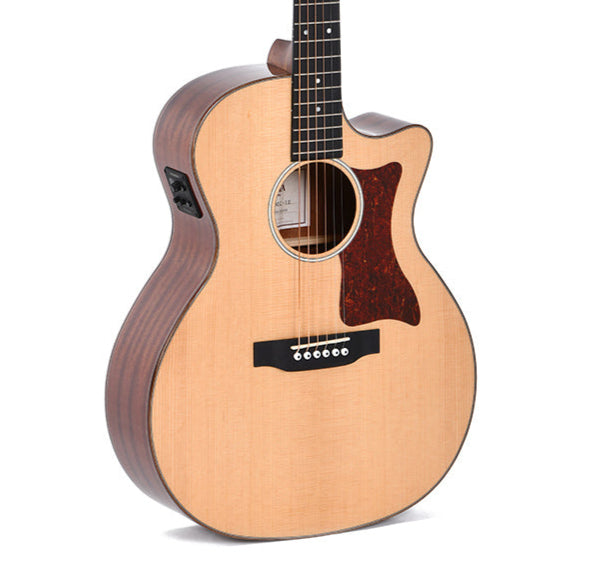 Sigma GMC-1E Electro Acoustic Presys II Guitar in Natural