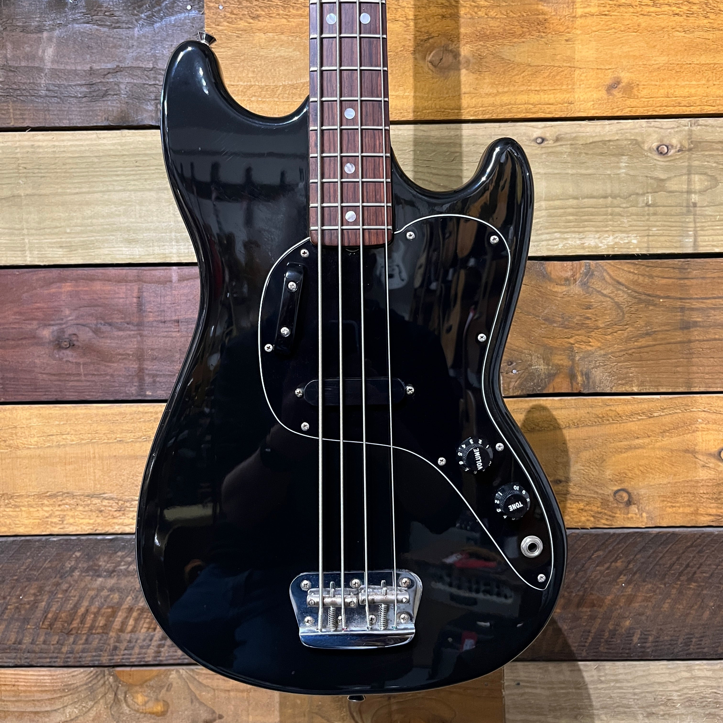 Fender Musicmaster Bass 1979 Black