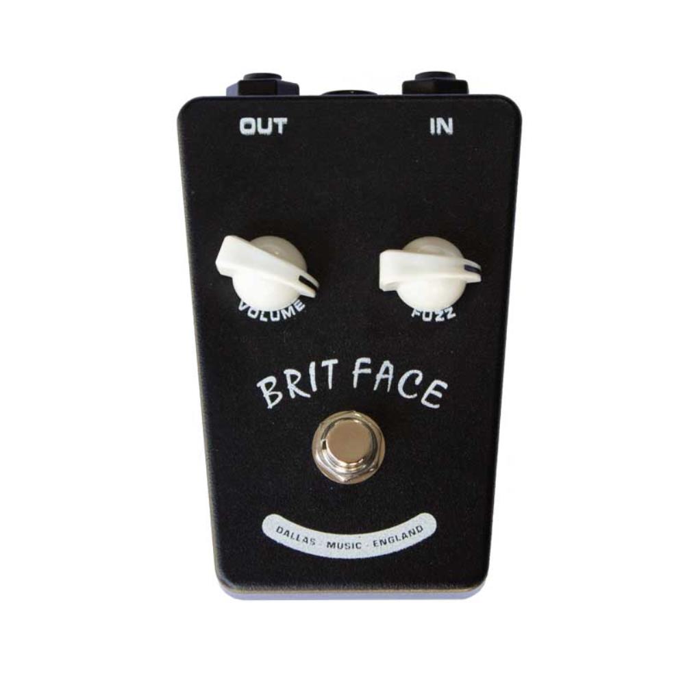 British Pedal Company Dallas Brit Face Fuzz Black BC109A - Black