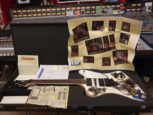 ESP Custom Shop Celebrity Artist Owned by Iron Maiden with Tour Flight Case + COA! Phoenix Firebird