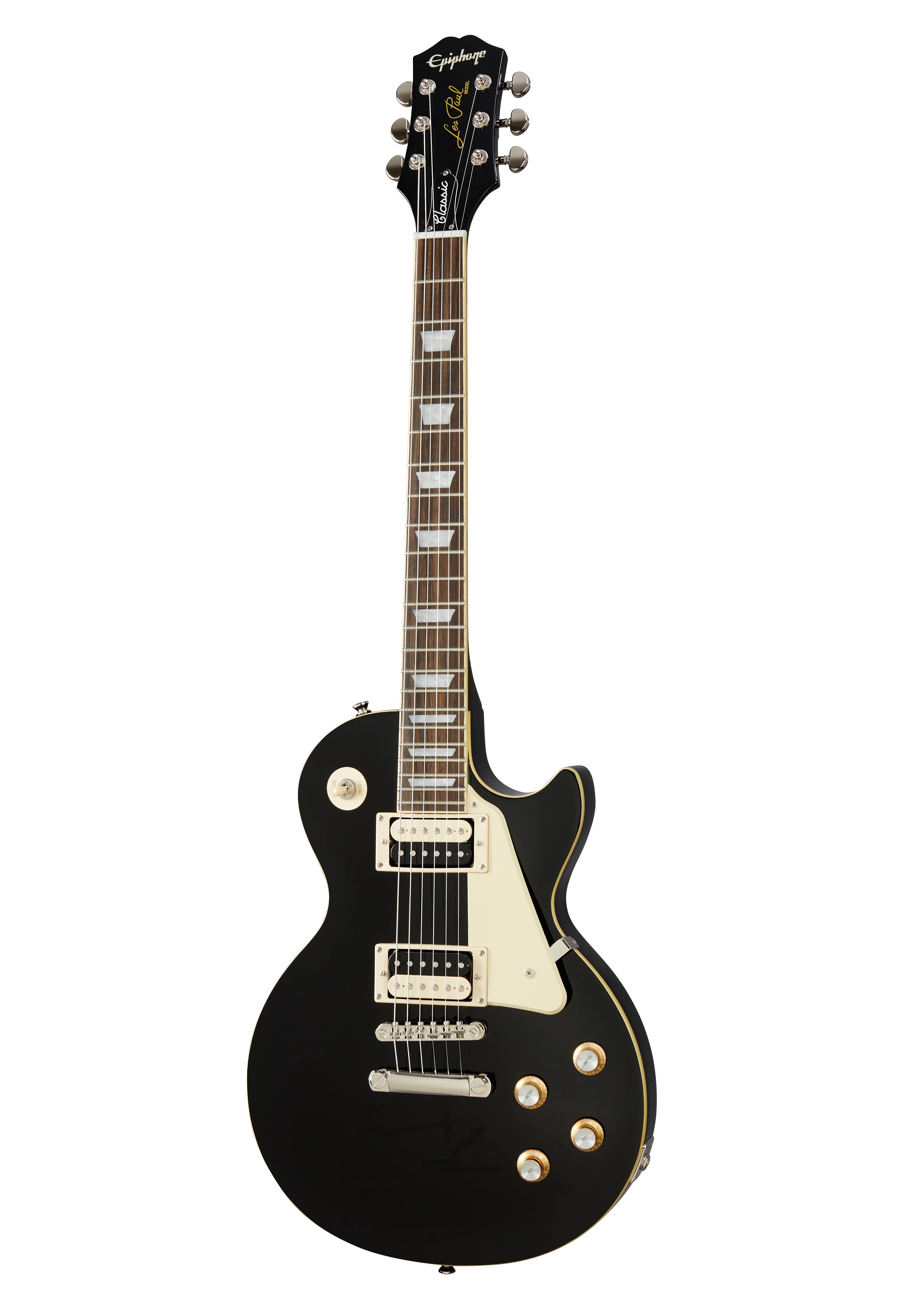Epiphone Les Paul Classic Ebony Alnico Classic PROs Coil-Split & Phase Switch Electric Guitar BRAND NEW