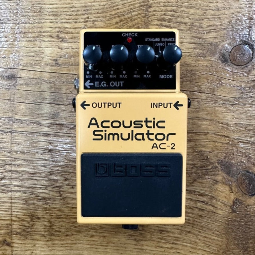 Boss AC-2 Acoustic Simulator (Silver Label) Pedal