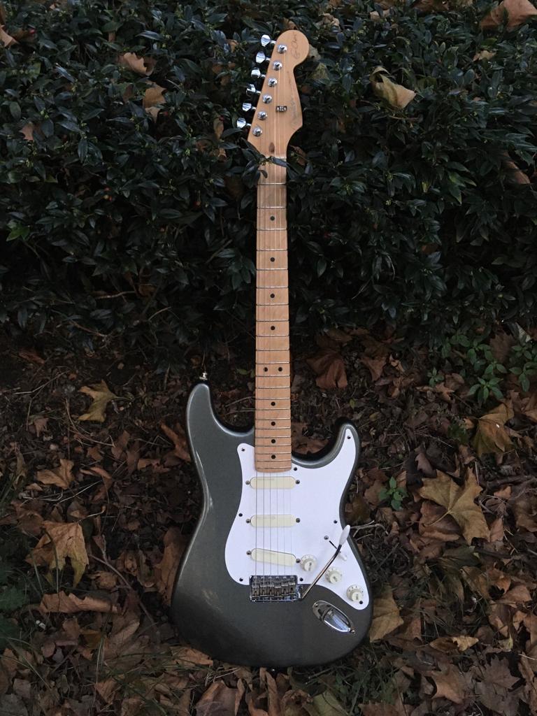 Fender Eric Clapton Signature Model Stratocaster 'Blackie' 1998 - Pewter