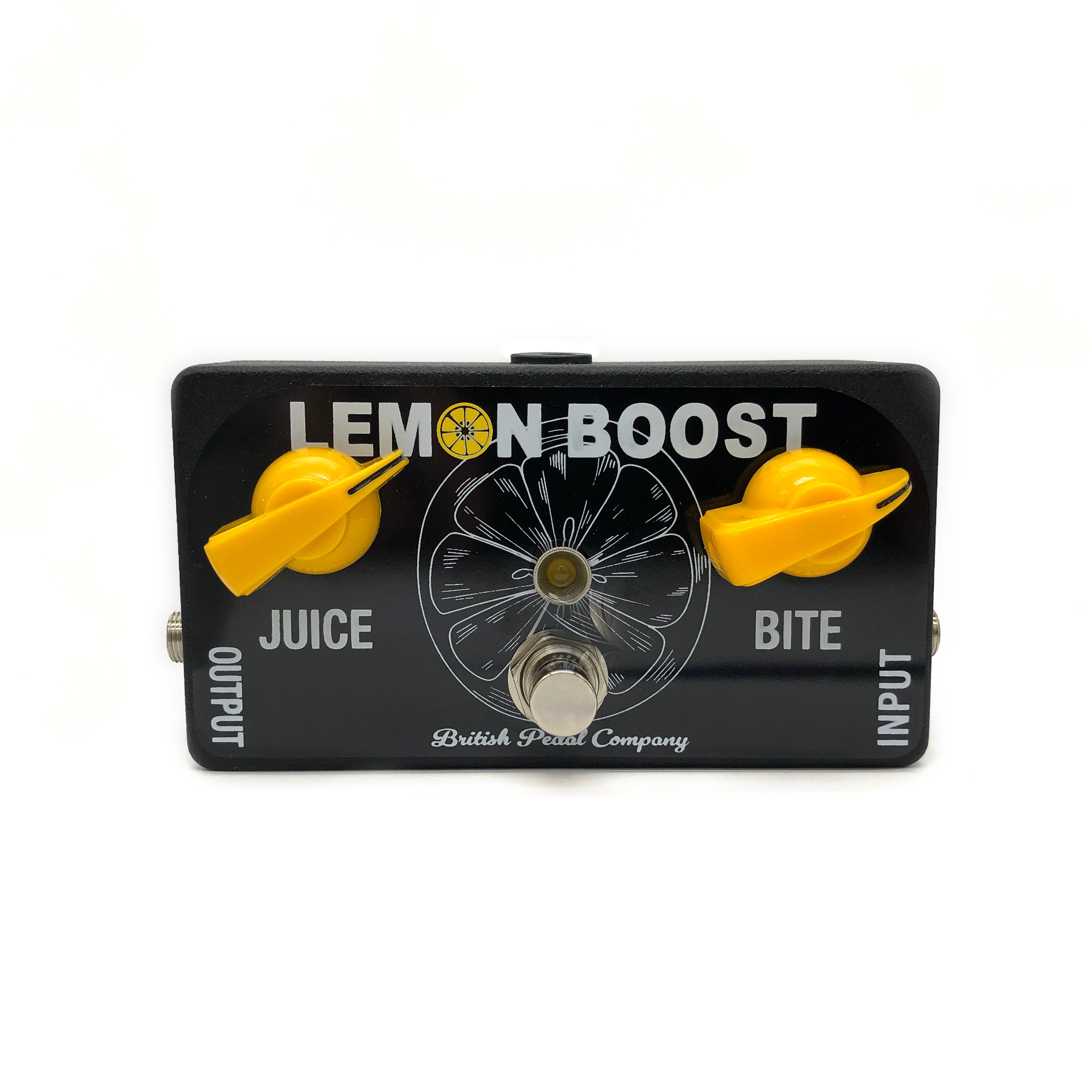 British Pedal Company Lemon Boost 2024 - Black THE JOHN SQUIRE STONE ROSES TONE