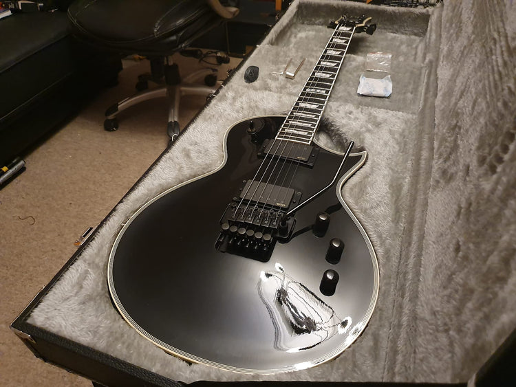ESP Custom Shop Eclipse FR Prototype Floyd Rose EMG Guitar Artist Owned by Saxon Doug Scarratt