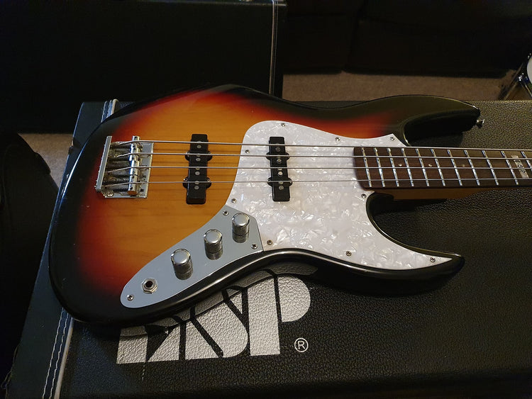 ESP Bass owned by KISS Guitarist Bruce Kulick Gene Simmons Artist Signed Memorabilia