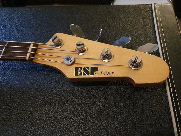 ESP Bass owned by KISS Guitarist Bruce Kulick Gene Simmons Artist Signed Memorabilia