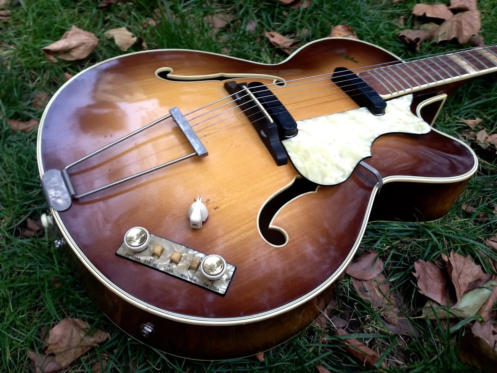 Hofner 457 2 Pickup 1959 Sunburst