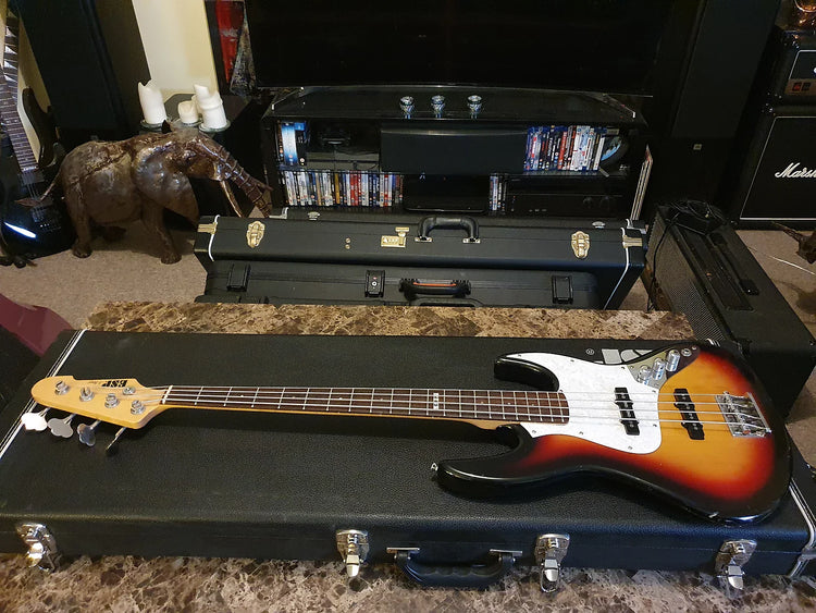 ESP Bass owned by KISS Guitarist Bruce Kulick Gene Simmons Artist Signed Memorabilia