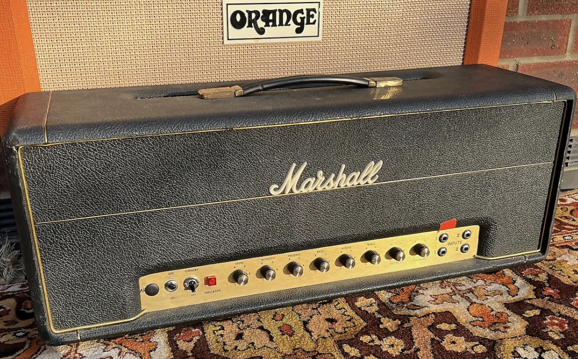 Vintage 1971 Marshall Super Tremolo 100w EL34 Valve Amplifier Head *1970s*