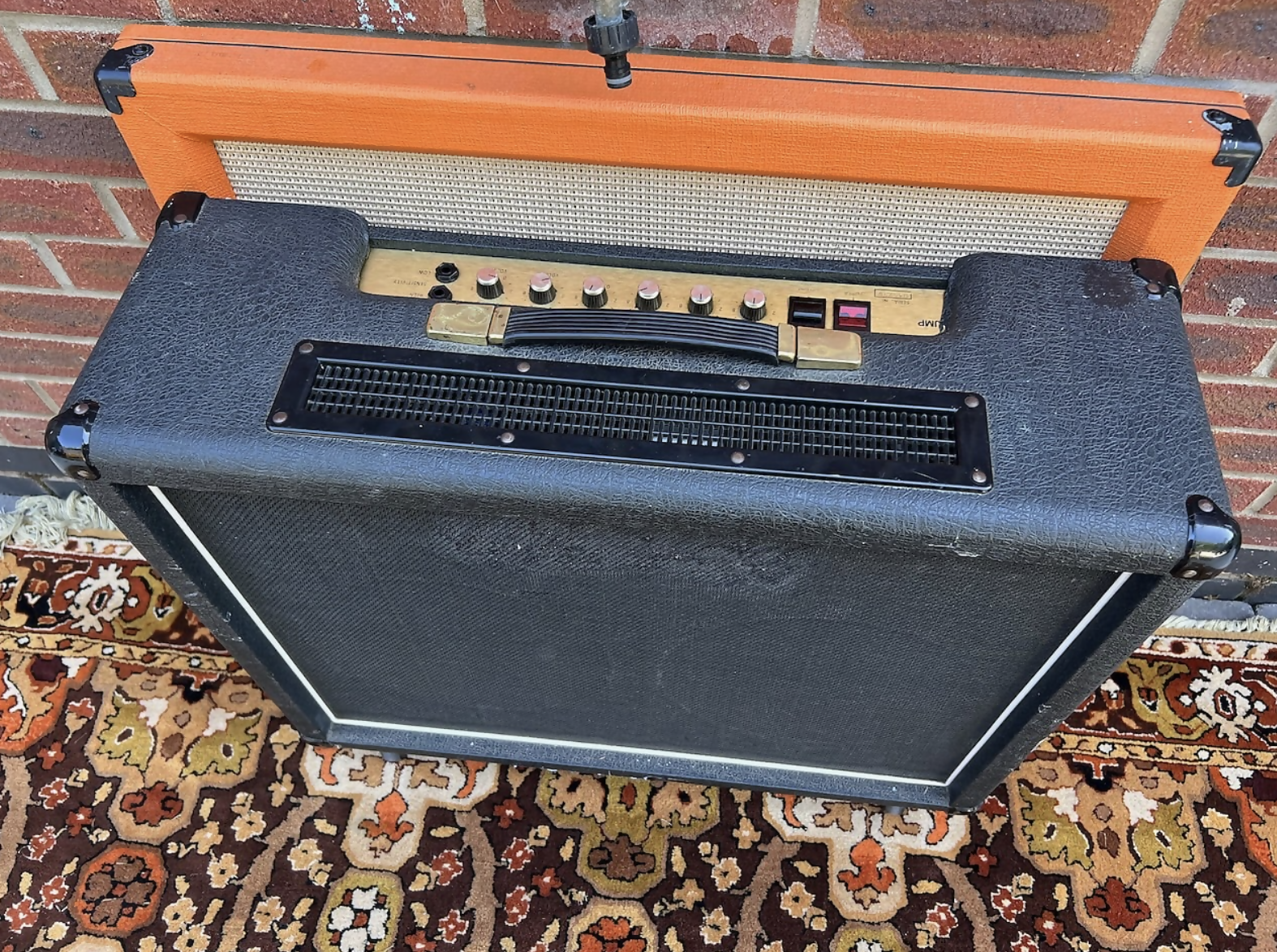 Vintage 1980 Marshall JMP Master Model 50w MK2 Lead 2x12 2104 Amplifier Combo