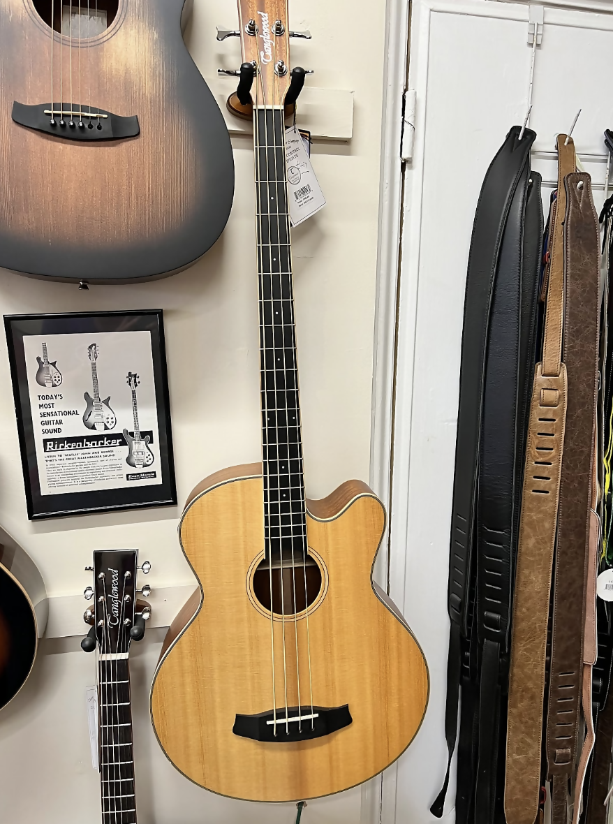 Tanglewood TWR-AB Roadster Spruce/Mahogany Acoustic Bass with Electronics 2010s - Natural Satin