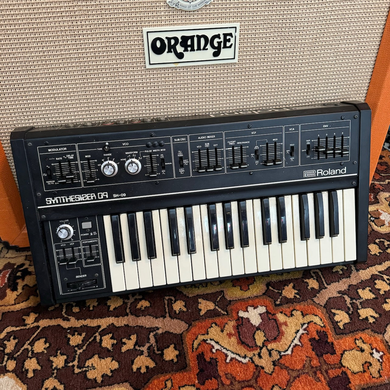 Vintage 1970s 1980s Roland SH09 Analog Japan Mono Synthesizer