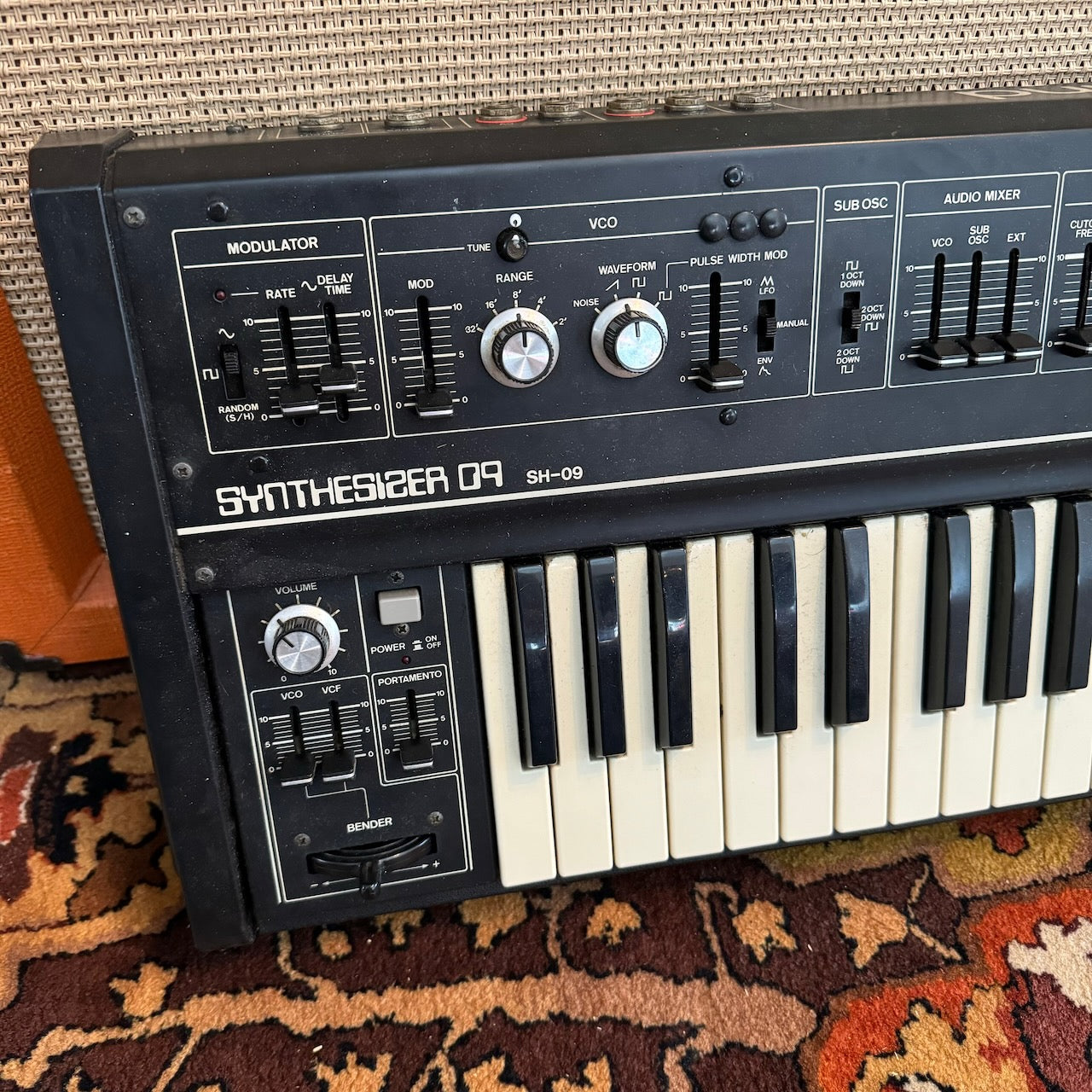 Vintage 1970s 1980s Roland SH09 Analog Japan Mono Synthesizer