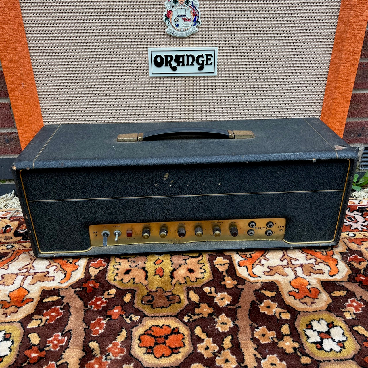 Vintage 1966 Marshall JTM45 MKII Plexi Valve Amplifier Head
