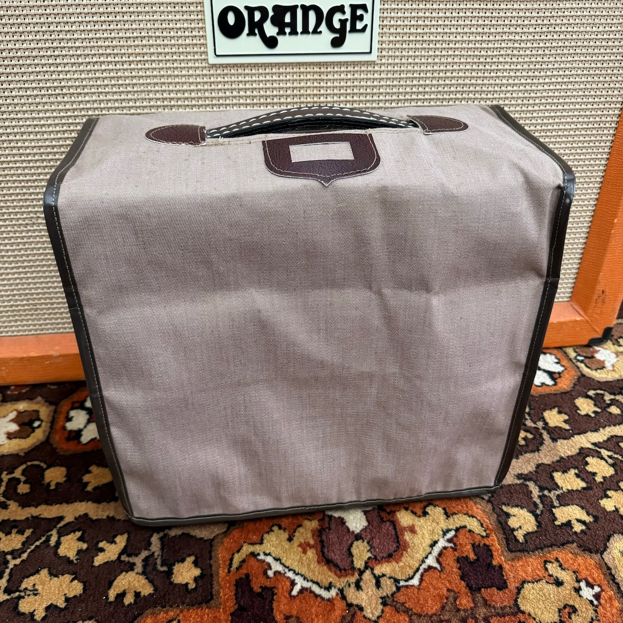 Vintage 1956 Fender Champ Amp 5F1 Tweed USA with Cover