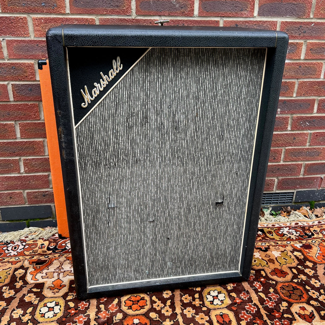 Vintage 1966 1967 Marshall Pinstripe 1x18 Celestion G18C Cabinet