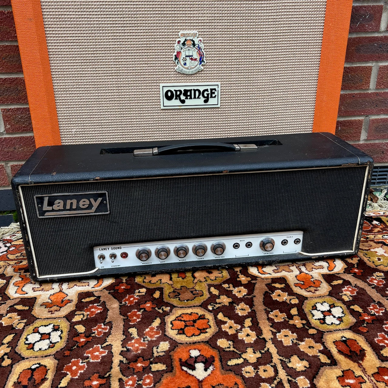 Vintage 1970 Laney Supergroup Series MK1 100w Valve Amplifier