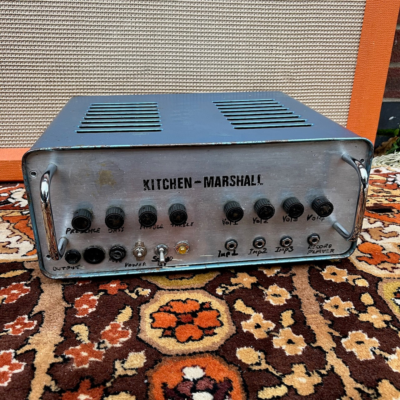 Vintage 1965 Kitchen Marshall 18w 20w PA Valve Amplifier The First