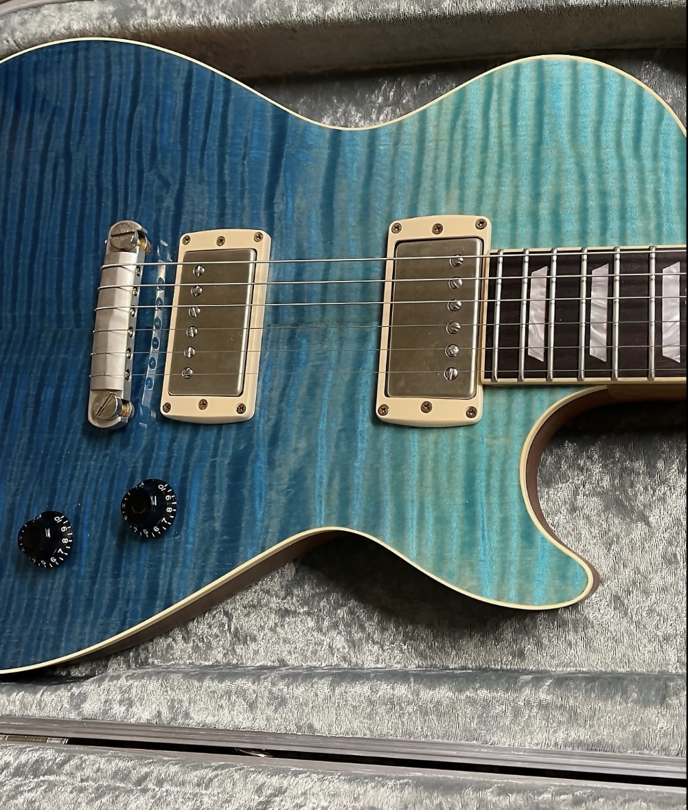 Cream T Guitars Aurora BFGT2PS 2022 Laguna Madre Blue