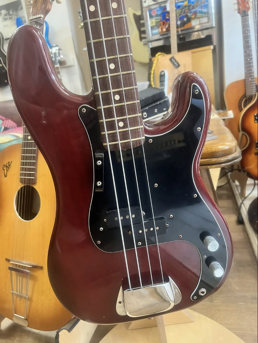 Fender Precision bass 1978 - Wine Red