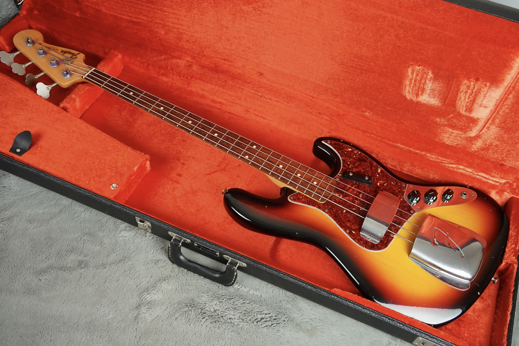 2002 Fender Custom Shop '64 reissue Jazz Bass - Sunburst + OHSC