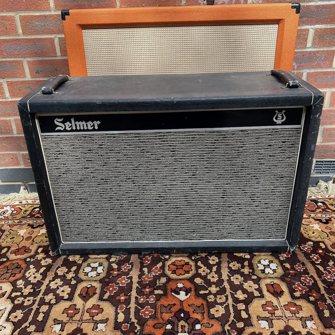 Vintage 1960s Selmer 1x18 Amplifier Speaker Cabinet Custom Made - The Bachelors