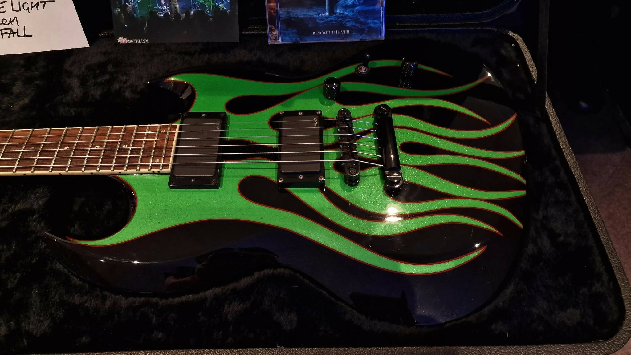 ESP LTD Grynch James Hetfield Metallica RARE Signature Guitar Artist Owned!
